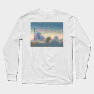 Anime girls with landscape Long Sleeve T-Shirt